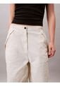 Pantalones Blanco Parachute De Nailon Suave Calvin Klein de Calvin Klein