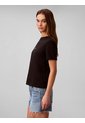 Camiseta Negra Clásica Con Monologo Calvin Klein de Calvin Klein