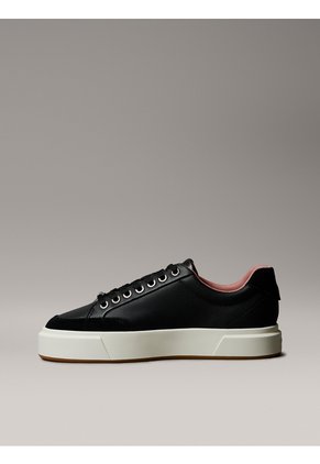 Tenis Negro De Corte Bajo Calvin Klein