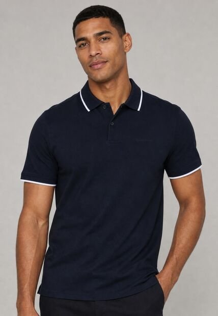 Polo Calvin Klein Azul