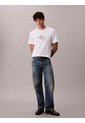 Camiseta Blanca 20s Con Estampado Gráfico De Monograma Calvin Klein de Calvin Klein