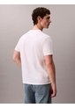 Camiseta Blanca Con Gráfico Estampado Micro Monologo Calvin Klein de Calvin Klein
