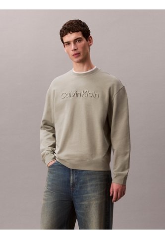 Saco Gris Con Gráfico De Logo Calvin Klein Calvin Klein