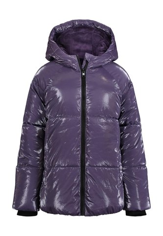 Chaqueta Morado Para Niña Acolchada Brillante Calvin Klein Calvin Klein