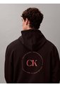 Buzo Negro Con Gráfico Circular De Logo Calvin Klein de Calvin Klein