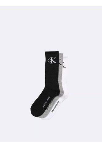 Pack Negro De 3 Medias Largas Archive Calvin Klein Calvin Klein