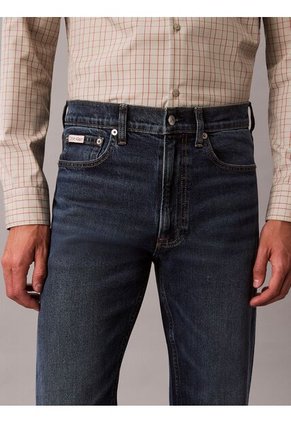 Jeans Azul De Corte Recto Clásico Con Efecto Tornasolado Calvin Klein