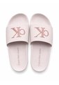 Sandalias Rosa Con Monograma Calvin Klein de Calvin Klein
