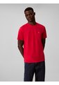 Camiseta Roja Con Micro Monograma Bordado Calvin Klein de Calvin Klein