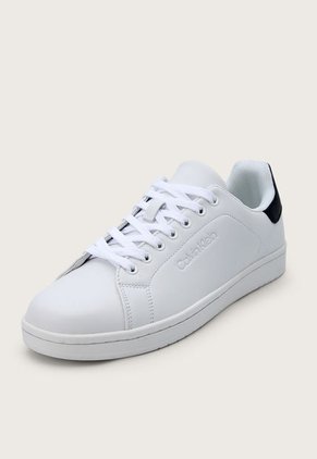 Tenis Lifestyle Blanco-Negro Calvin Klein