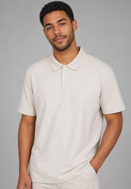 Polo Calvin Klein Beige