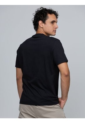 Camiseta Negra Gráfica Calvin Klein City Calvin Klein