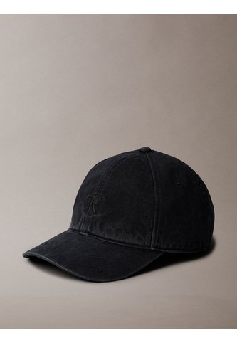 Gorra Negra De Béisbol Con Logo Bordado Calvin Klein Calvin Klein