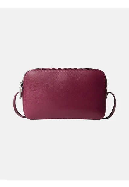Bolso Rosa Cruzado Con Logo En Lámina Metálica Calvin Klein