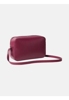 Bolso Rosa Cruzado Con Logo En Lámina Metálica Calvin Klein