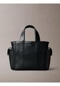 Tote Negro Bag Pequeño De Jacquard Con Logo Calvin Klein de Calvin Klein