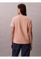Camiseta Beige De Algodón Con Logo De Archivo Calvin Klein de Calvin Klein