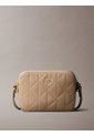 Bolso Beige De Cámara Acolchado Calvin Klein de Calvin Klein