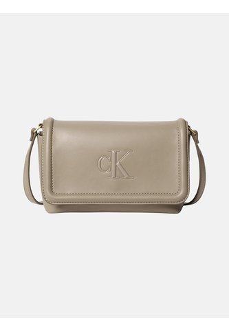 Bolso Beige Cruzado Con Logo Soft Touch Calvin Klein Calvin Klein