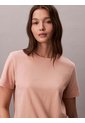 Camiseta Beige De Algodón Con Logo De Archivo Calvin Klein de Calvin Klein