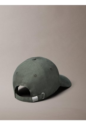 Gorra Negra De Béisbol Con Logo Monograma A Capas Calvin Klein