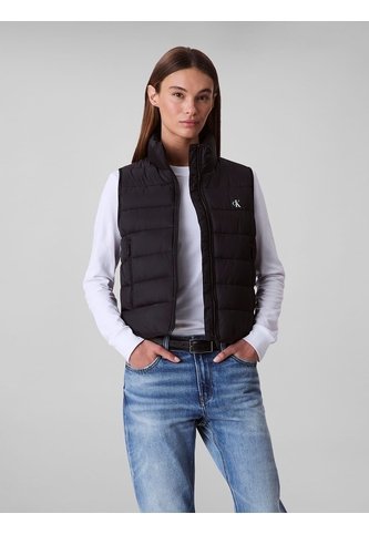 Chaleco Negro Acolchado Ligero Calvin Klein Calvin Klein