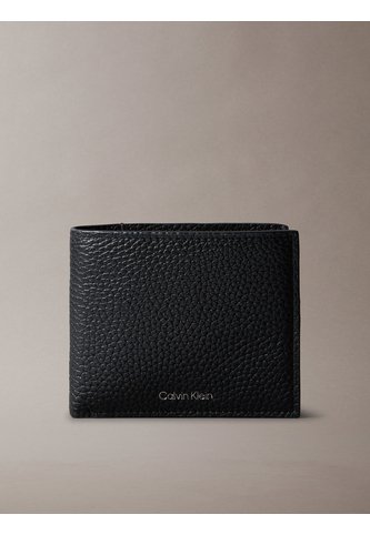 Billetera Negra Billfold Con Monedero Calvin Klein Calvin Klein