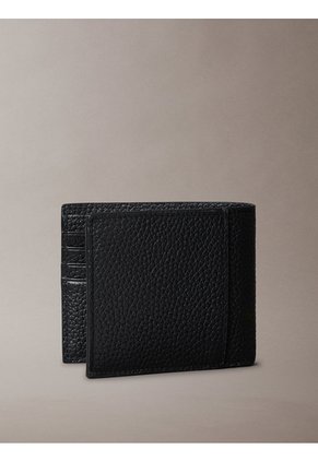 Billetera Negra Billfold Con Monedero Calvin Klein