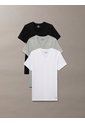 Pack Multicolor De 3 Camisetas Con Cuello V - Cotton Classics Calvin Klein de Calvin Klein