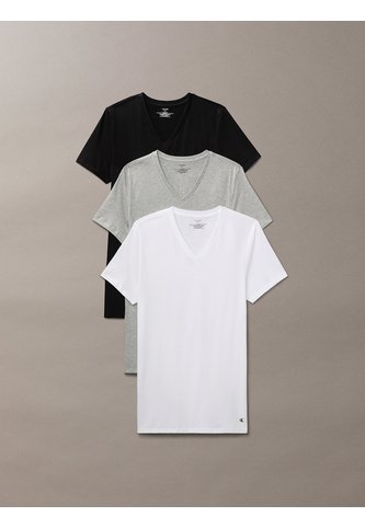 Pack Multicolor De 3 Camisetas Con Cuello V - Cotton Classics Calvin Klein Calvin Klein