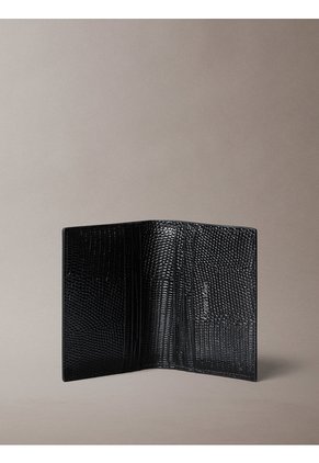 Billetera Negra Billfold Con Monedero Calvin Klein