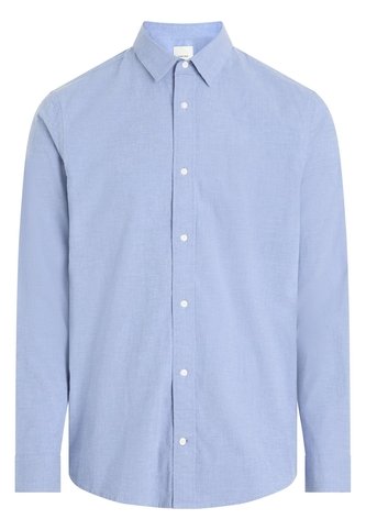 Camisa Azul Chambray Ligera Manga Larga Calvin Klein Calvin Klein