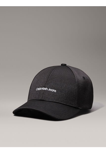 Gorra Negra De Sarga Calvin Klein