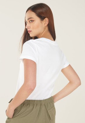 Camiseta x2 Ocre-Blanco Calvin Klein