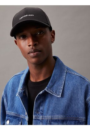 Gorra Negra De Sarga Calvin Klein