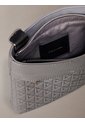 Bolso Gris Plano Con Estampado De Emblema Calvin Klein de Calvin Klein