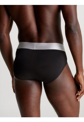 Pack De 3 Hip Brief - Steel Microfibra Calvin Klein