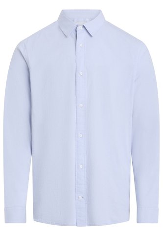 Camisa Azul Chambray Ligera Manga Larga Calvin Klein Calvin Klein