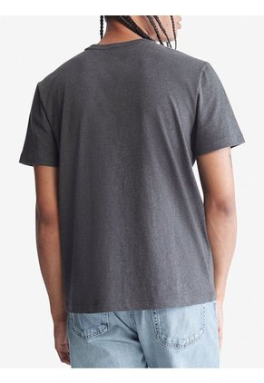 Camiseta Con Logo Negro Calvin Klein