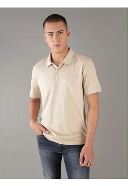 Polo Gris Solid Liquid Calvin Klein