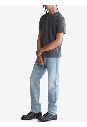 Camiseta Con Logo Negro Calvin Klein