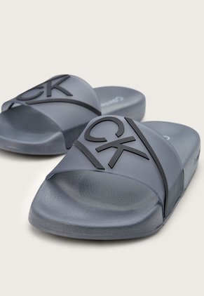 Playera Gris-Negro Calvin Klein