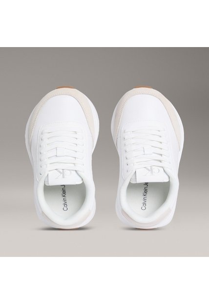 Tenis Blanco Runner Athleisure De Cuero Calvin Klein