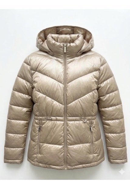 Rompeviento Beige Plegable Con Capota Calvin Klein