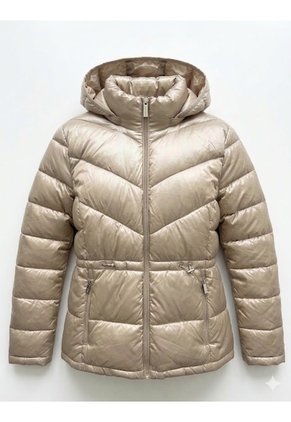 Rompeviento Beige Plegable Con Capota Calvin Klein