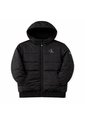 Chaqueta Negra Para Niño Bomber De Sherpa Calvin Klein de Calvin Klein
