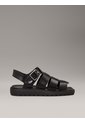 Sandalias Negro De Pescador De Cuero Calvin Klein de Calvin Klein