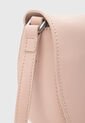 Bolso Manos Libres Calvin Klein Saddle Rosa Nude de Calvin Klein