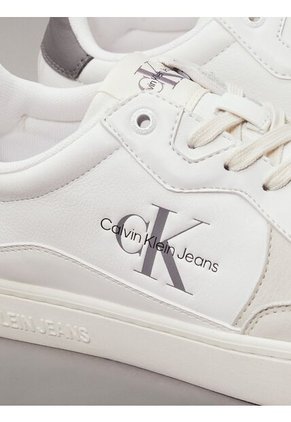 Tenis Blanco De Cuero Calvin Klein