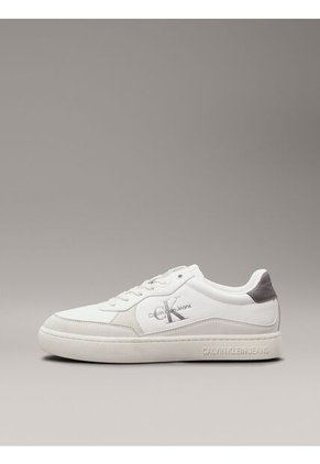 Tenis Blanco De Cuero Calvin Klein